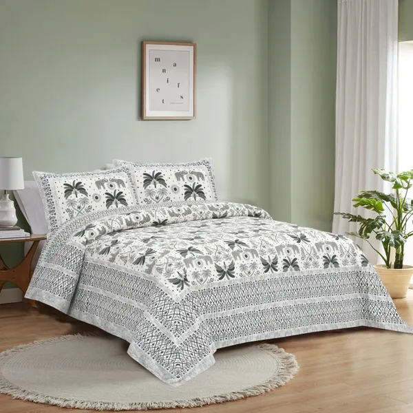 Blue_Cotton_Feel_Floral_Printed_Bedding_Set_108_X_108_Inch