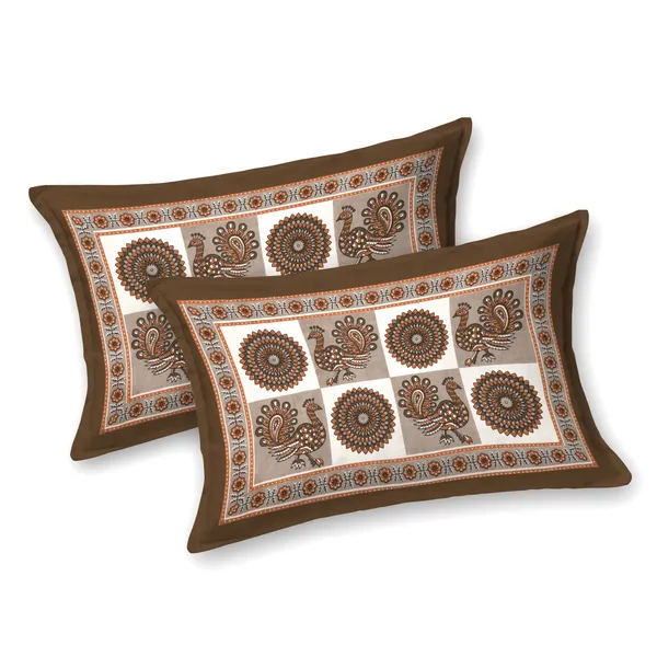 Brown_Cotton_Feel_Printed_Pillow_Cover_100_X_108_Inch
