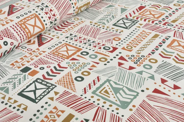 Pink_And_White__Cotton_Feel_Geometric_Print_Bedding_Set_108_X_108_Inch