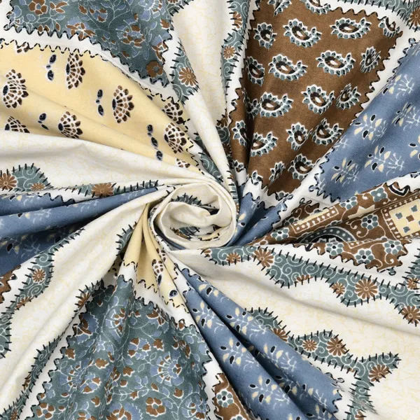 Blue_Cotton_Feel_Patchwork_Pillow_Cover_95_X_108_Inch