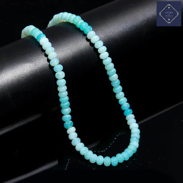 Natural_Amazonite_Gemstone_Beaded_Stretch_Necklace_Blue_Green_Stone_Jewelry