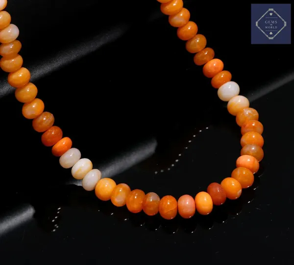 Natural_Orange_Carnelian_Gemstone_Beaded_Necklace