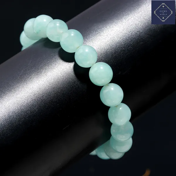 Natural_Amazonite_Gemstone_Bracelet_8_Mm_Round_Beads