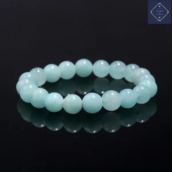 Natural_Amazonite_Gemstone_Bracelet_8_Mm_Round_Beads