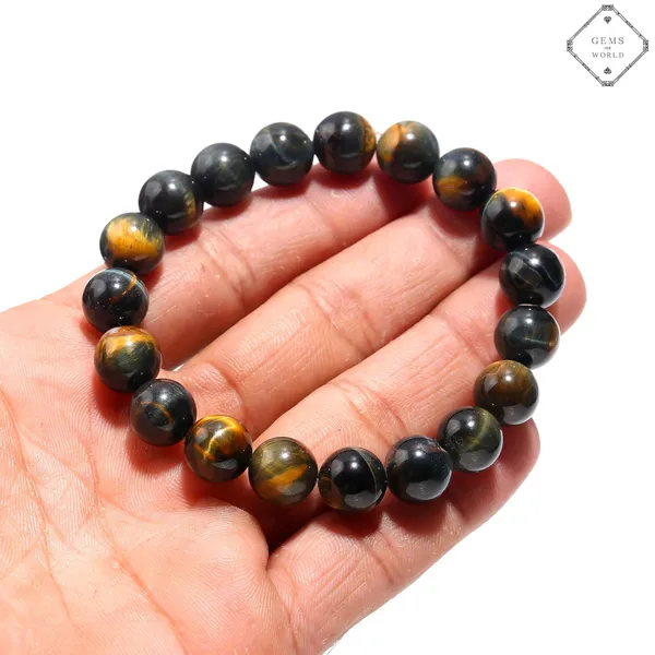 Natural_Dark_Tiger_Eye_Stone_Beaded_Bracelet_8_Mm_Round_Beads_Gemstone_Bracelet