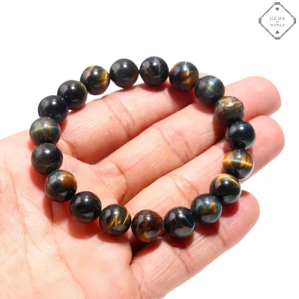 Natural_Dark_Tiger_Eye_Stone_Beaded_Bracelet_8_Mm_Round_Beads_Gemstone_Bracelet