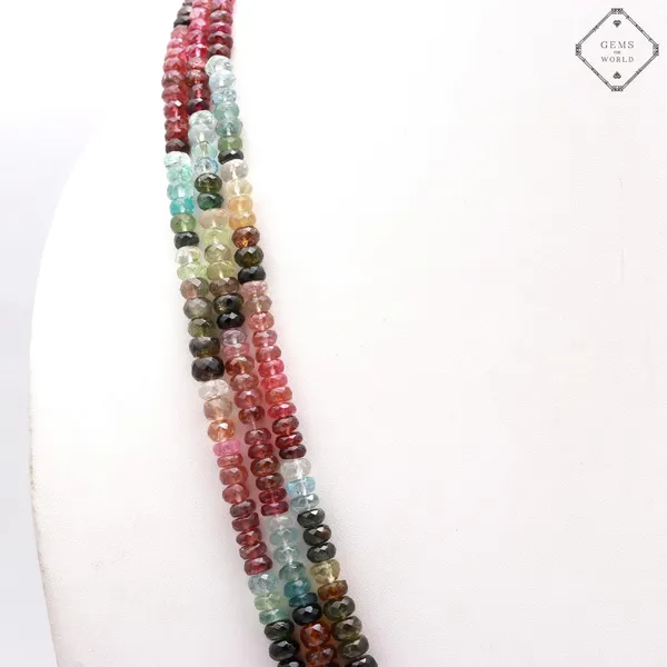 Multistrand_Multicolor_Tourmaline_Beaded_Necklace
