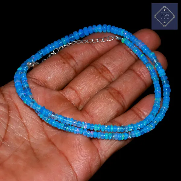 Bright_Blue_Beaded_Necklace_Turquoise_Fashion_Jewelry