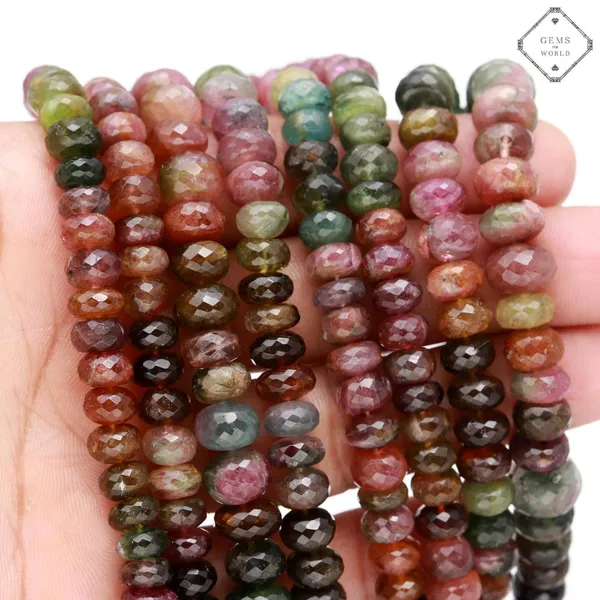 Natural_Multicolor_Tourmaline_Faceted_Rondelle_Beads_Strand_Necklace