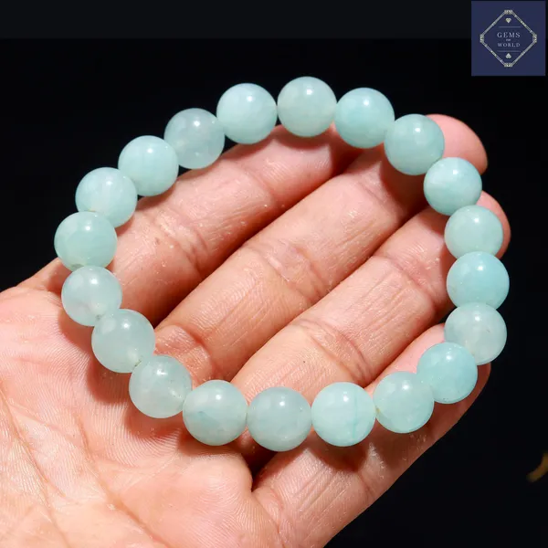 Natural_Amazonite_Gemstone_Bracelet_8_Mm_Round_Beads