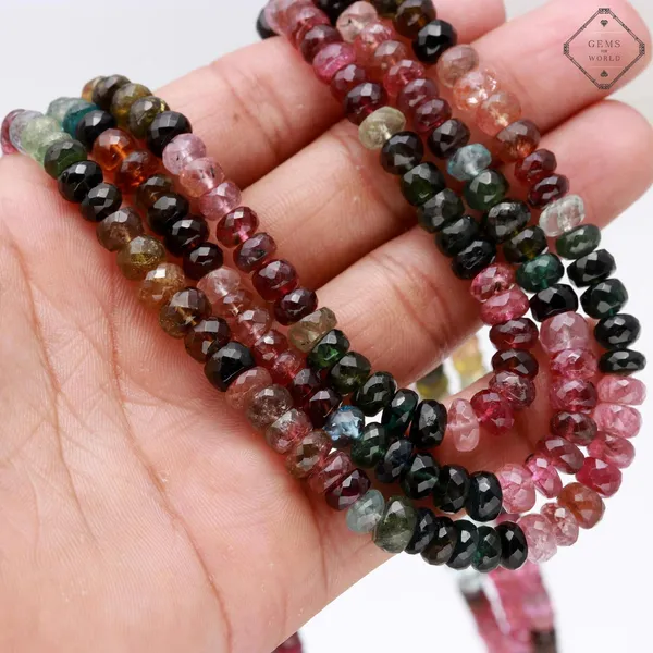 Natural_Multicolor_Tourmaline_Faceted_Rondelle_Beads_Strand_Necklace