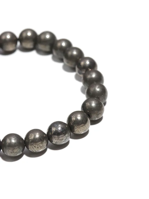 Pyrite_Beaded_Bracelet_Natural_Stone_Wristband