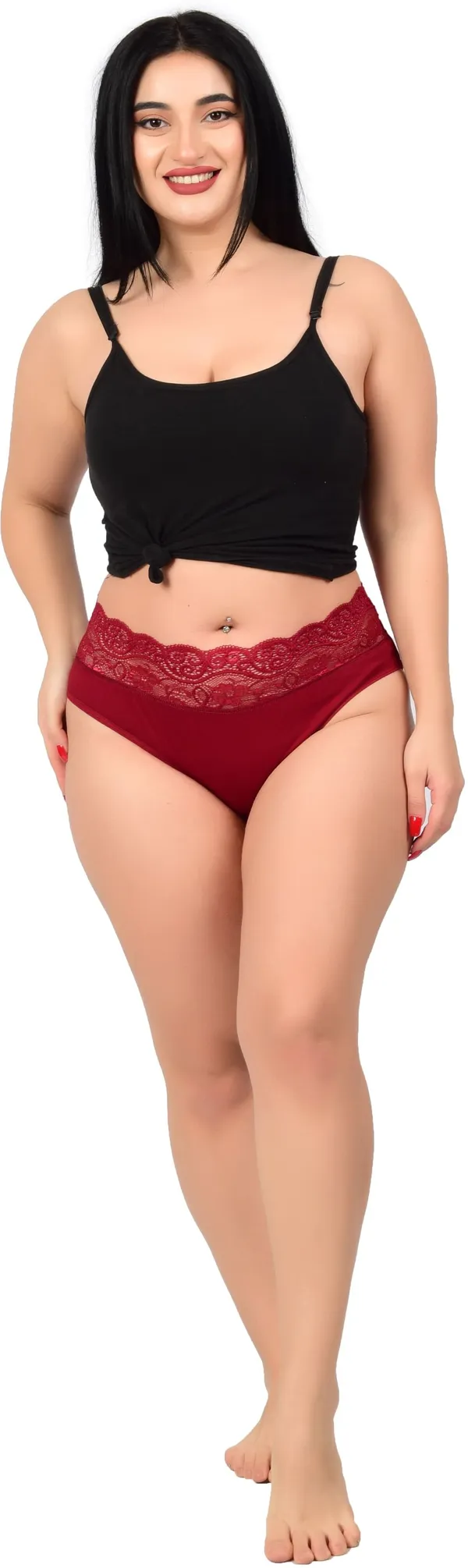 Cymrite_Women_Hipster_Maroon_Panty