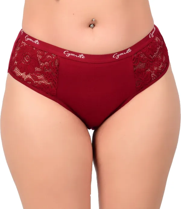 Cymrite_Women_Hipster_Maroon_Panty