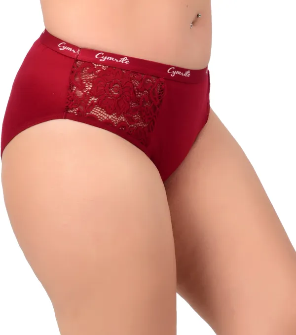 Cymrite_Women_Hipster_Maroon_Panty