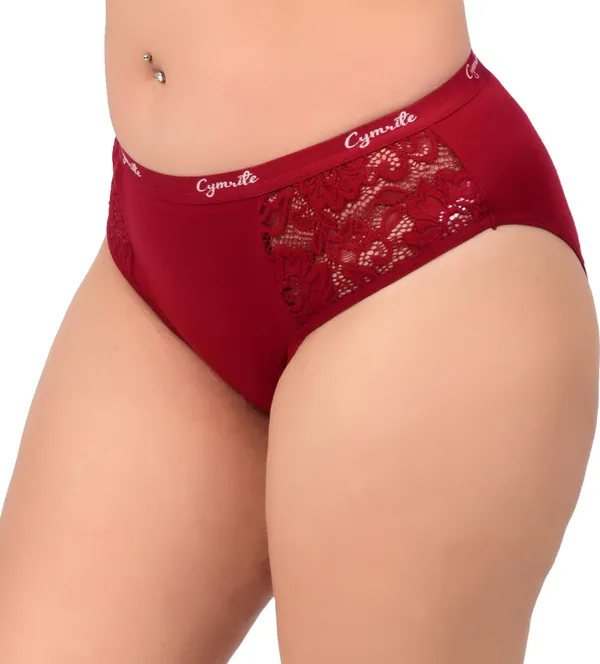 Cymrite_Women_Hipster_Maroon_Panty
