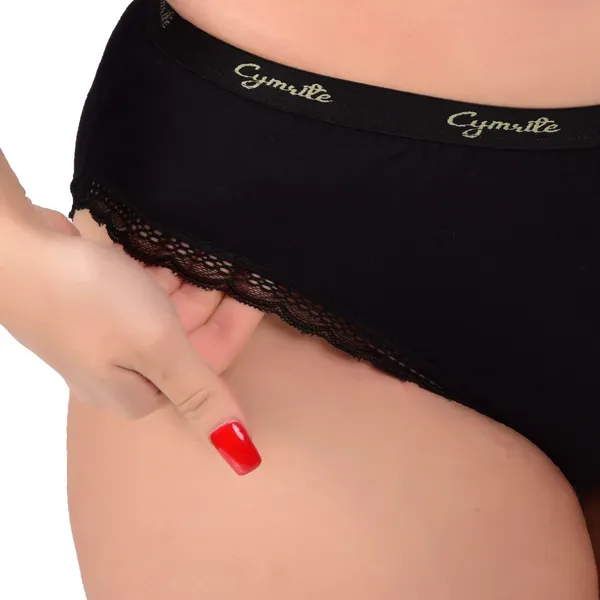 Cymrite_Women_Bikini_Black_Panty