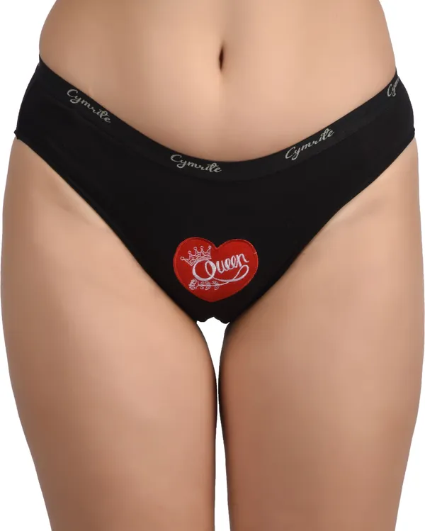 Cymrite_Women_Bikini_Black_Panty