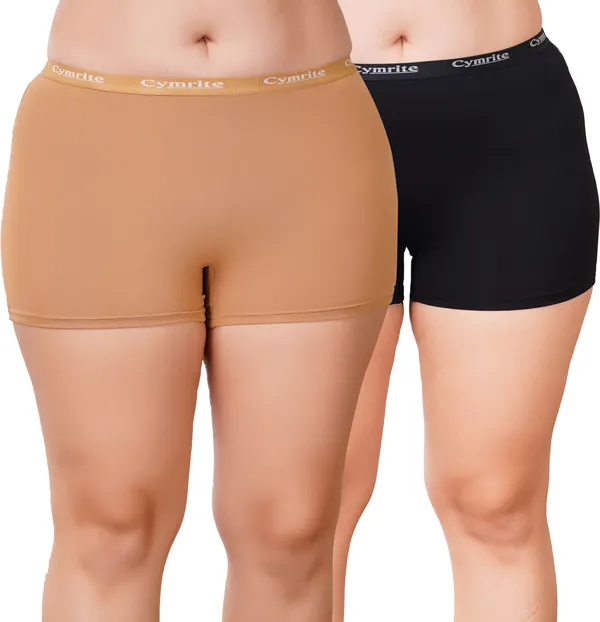 Cymrite_Women_Hipster_Black_And_Beige_Panty