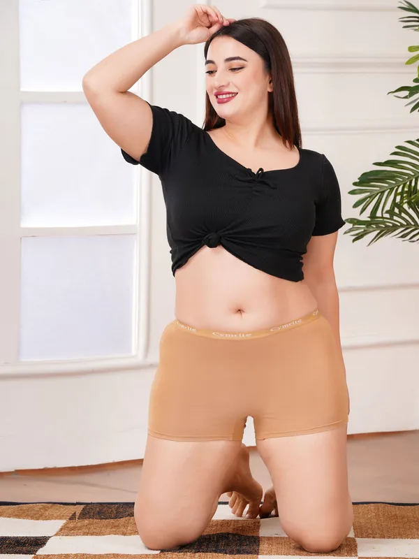 Cymrite_Women_Hipster_Black_And_Beige_Panty