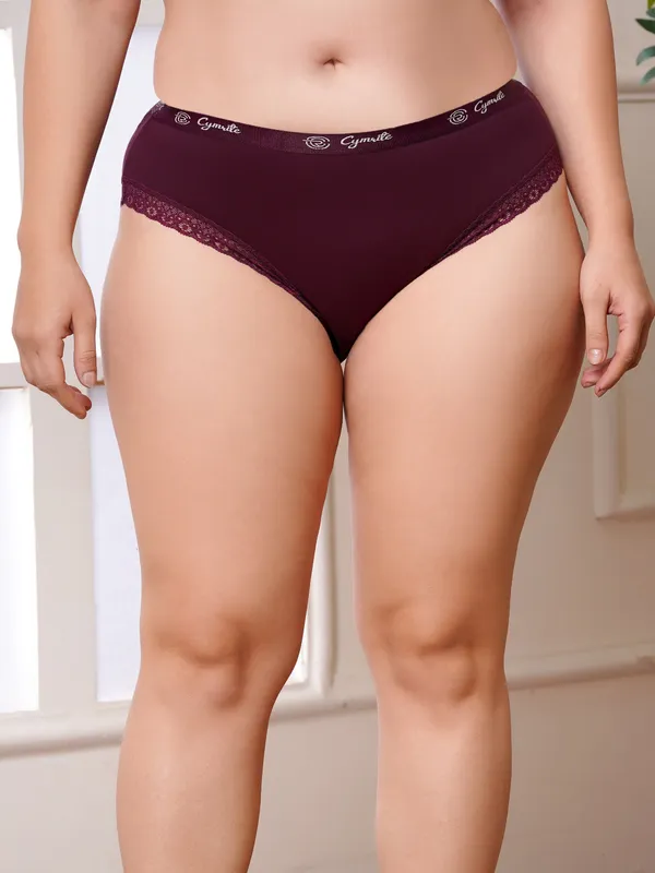 Cymrite_Women_Hipster_Maroon_Panty