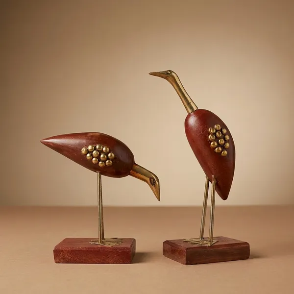 Wooden_Brass_Accent_Decorative_Bird_Figurines_Set_Of_2