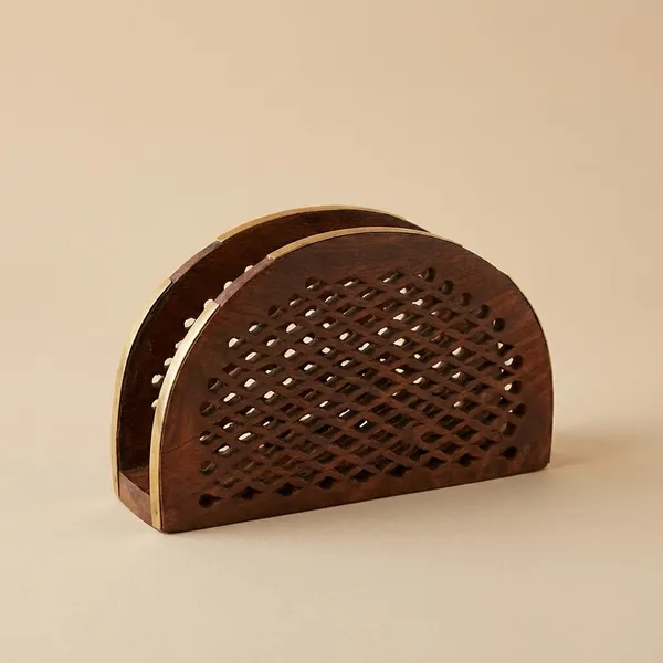 Wooden_Semi-Circle_Perforated_Napkin_Letter_Holder_Gold_Accent