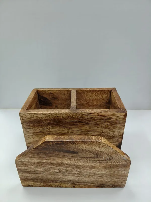 Wooden_Desk_Organizer_Box_With_Sliding_Lid_And_Divider