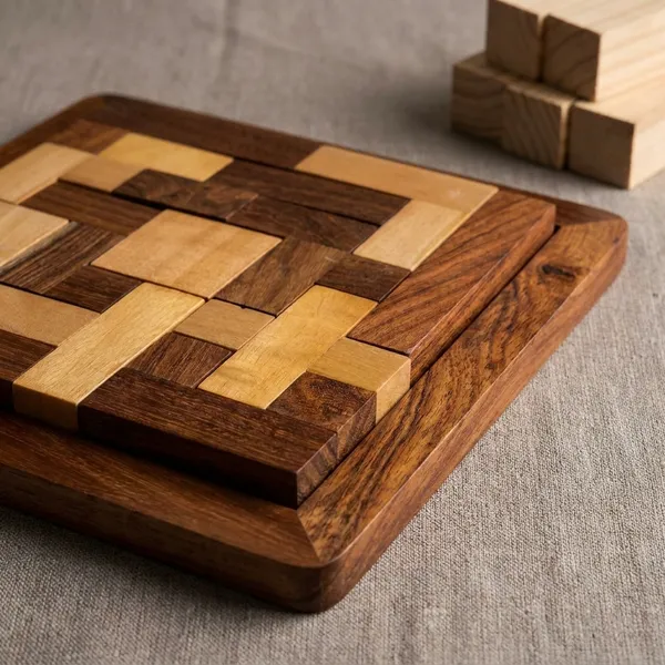 Wooden_Two-Tone_Tetris_Puzzle_Game