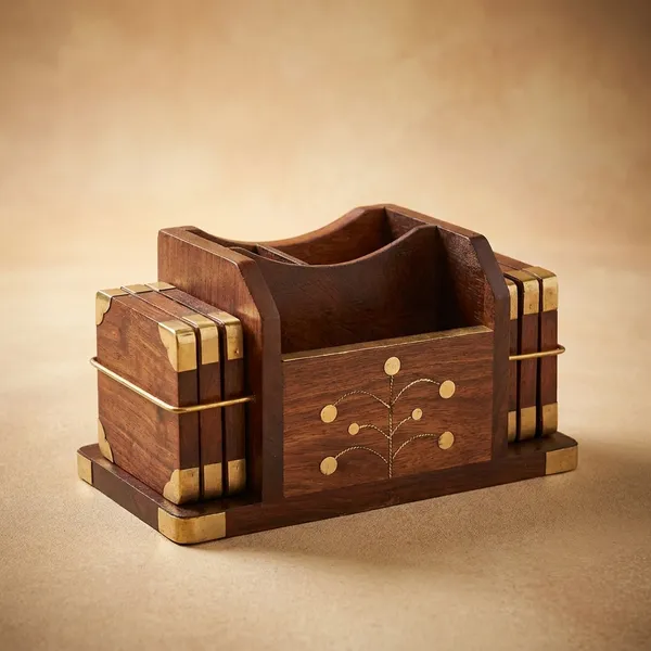 Wooden_Brass_Inlay_Multi-Compartment_Desk_Stationery_Organizer