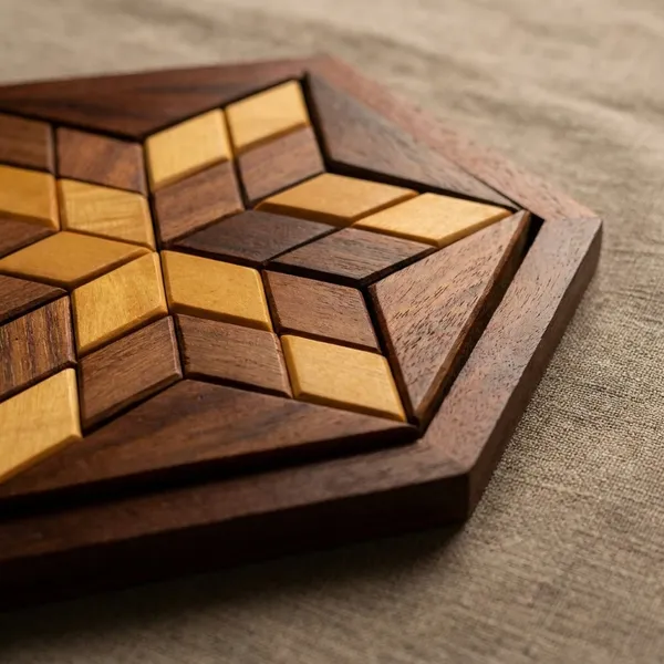 Wooden_Hexagonal_Star_Pattern_Puzzle_Box