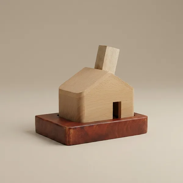 Wooden_Decorative_House_With_Chimney_Showpiece