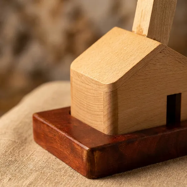 Wooden_Decorative_House_With_Chimney_Showpiece