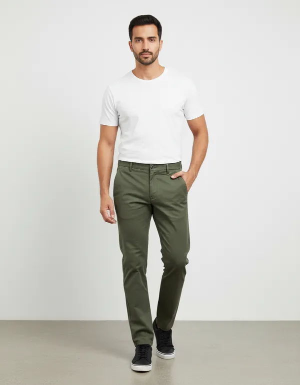 Urban_Terra_Olive_Green_Cotton_Linen_Slim_Fit_Chino_Trousers