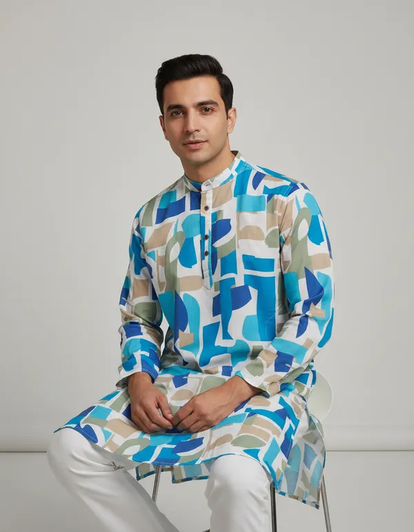 MENS_COTTON_DIGITAL_PRINT_KURTA