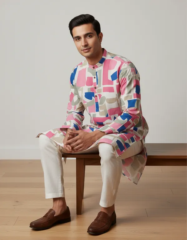 MENS_COTTON_DIGITAL_PRINT_KURTA