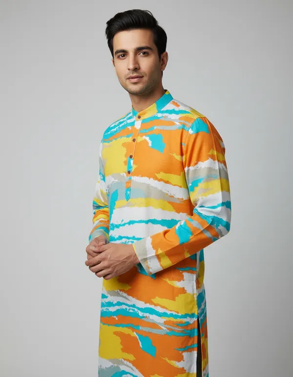 MENS_COTTON_DIGITAL_PRINT_KURTA