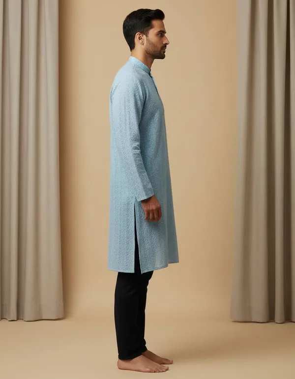 MENS_LAKHNAVI_CHICKENKARI_KURTA