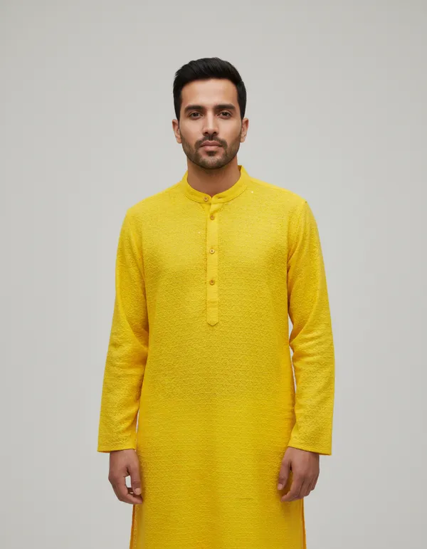 MENS_LAKHNAVI_CHICKENKARI_KURTA