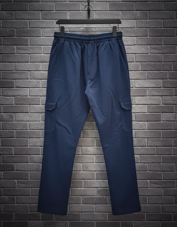 Midnight_Ranger_Navy_Blue_Cotton_Twill_Cargo_Track_Pants