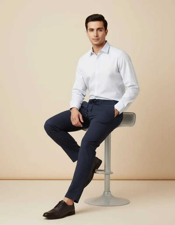 Urban_Executive_Navy_Linen_Blend_Drawstring_Pants_for_Men