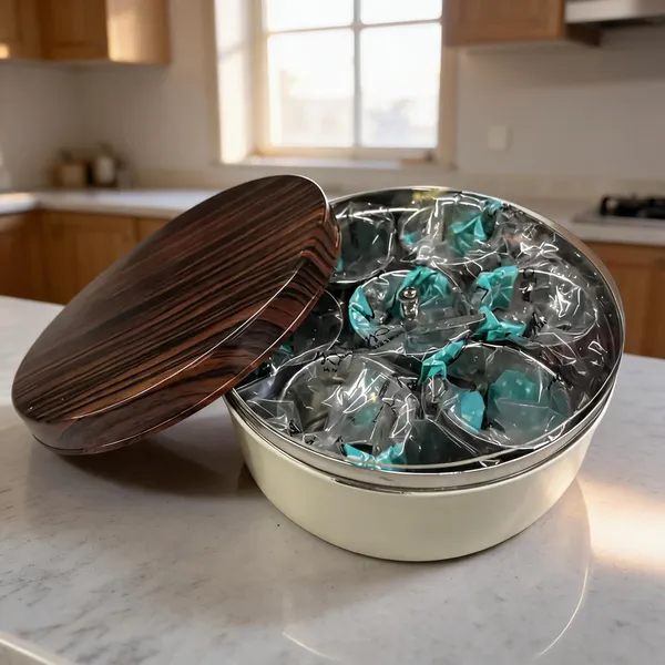 Round_Steel_Multi_Compartment_Storage_Container_With_Wooden_Lid