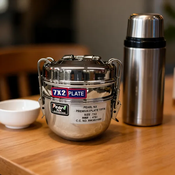 Pearl_Nx_Stainless_Steel_2_Tier_Plate_Tiffin
