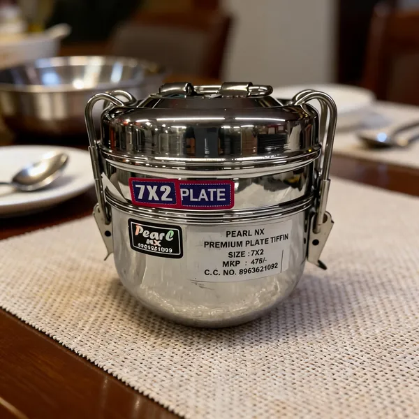 Pearl_Nx_Stainless_Steel_2_Tier_Plate_Tiffin