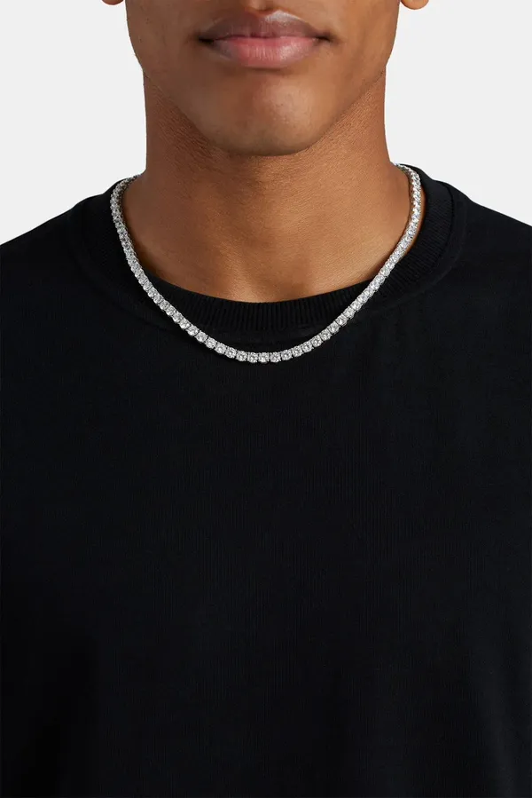 Silver_Titanium_Steel_Micro_Tennis_Chain_For_Men