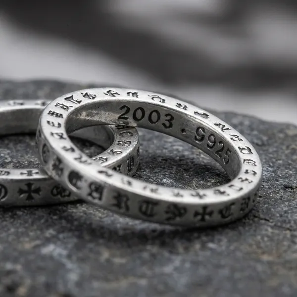 Silver_Titanium_Steel_Chrome_Script_Ring_For_Men