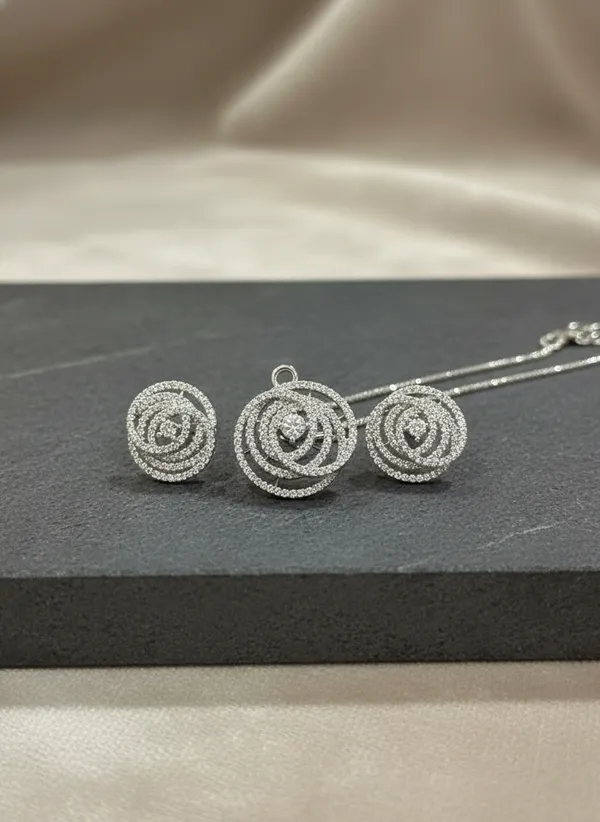 Silver_Spiral_Galaxy_Premium_Cz_Pendant_Set