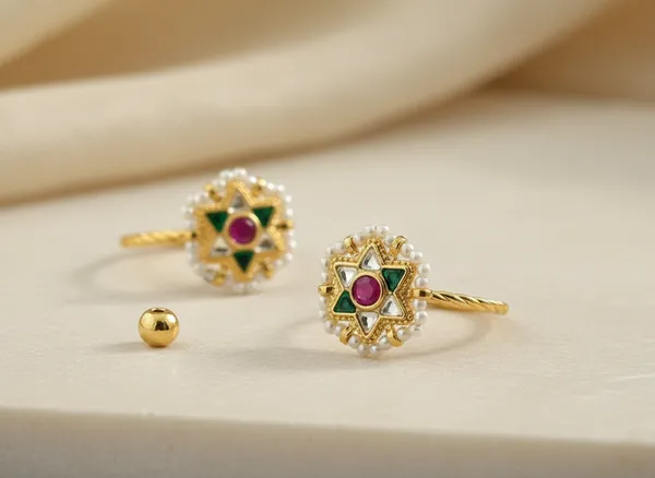 Kundan_Floral_Bugadi_Hoop__With_Ruby_And_Emerald_Accents