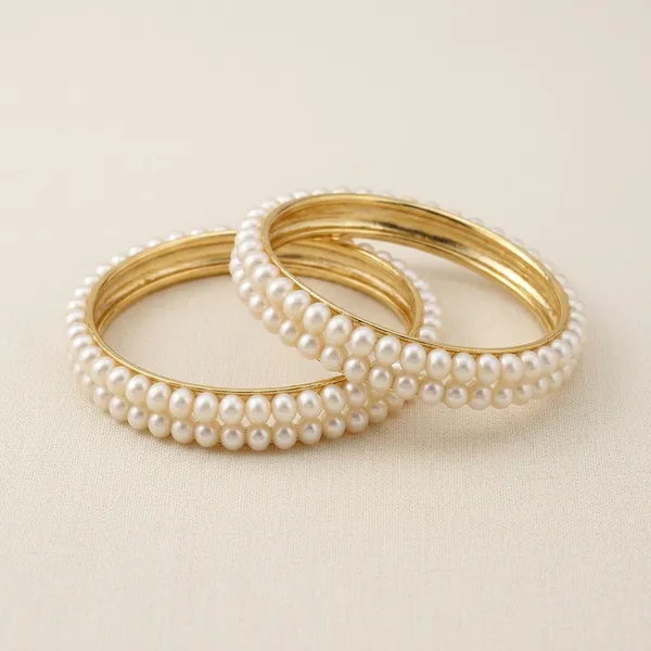 White_Freshwater_Pearl_Bangles_For_Women