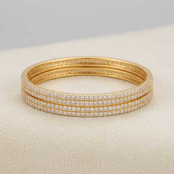 White_Cz_Stone_Fashion_Bangles_For_Women